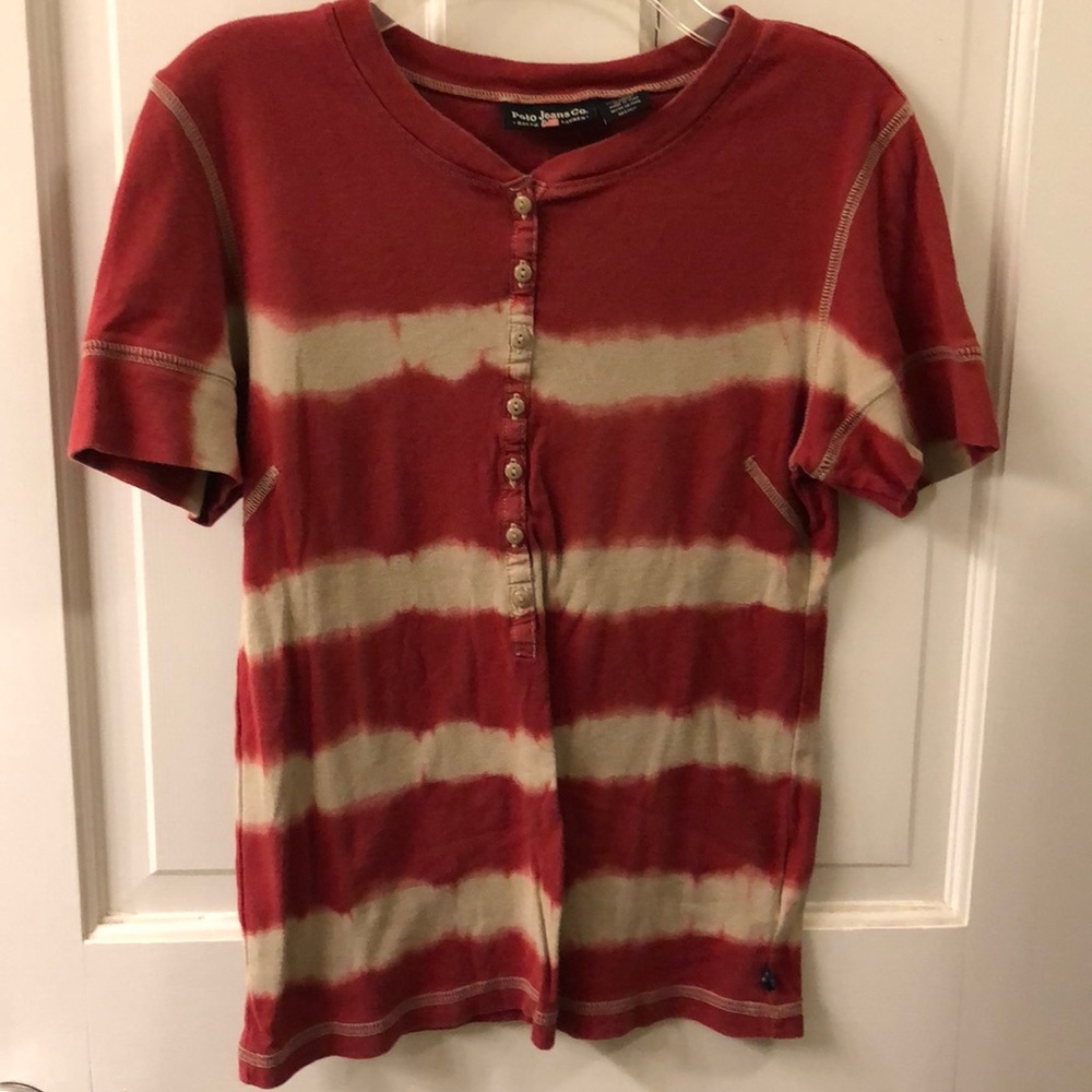 Small Polo Jean Co. striped knit top